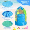 Beach Toy Bag Mesh Backpack for Sand Toy Water Toy