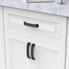FURNIWARE Pack of 10 Black Cabinet Handles, Cupboard Handles Drawer