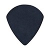 Exotic Plectrums Delrin Black Guitar Or Bass Pick - 1.0