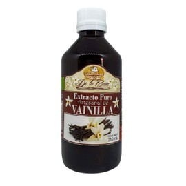 Extracto Puro Natural de Vainilla 250mL Frasco Plástico Viajero