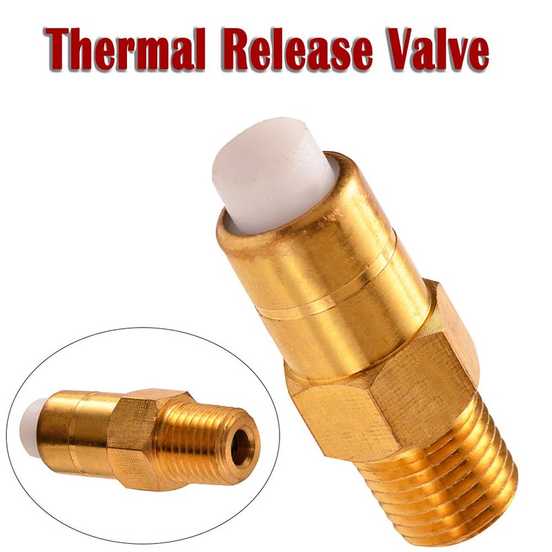 GWEI 1/4'' Brass Thermal Release Safety Relief Valve for Pressure