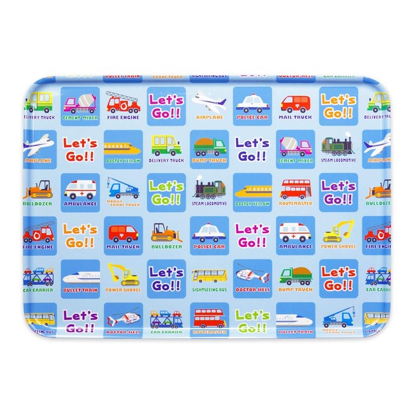 TATSU-CRAFT Luncheon Tray, 14.6 inches (37 cm), Non Slip, Plastic,