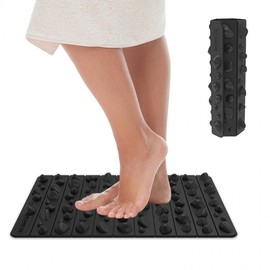 EVA foot acupressure mat foot pressure plate black 2ea