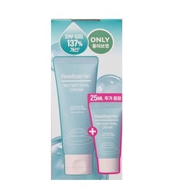 Real Barrier Watery Hyal Cream 70ml + 25ml, total 95ml / 리얼베리어 워터리 히알 크림 70ml + 25ml 총 95ml