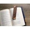Original Scale - handmade leather bookmark