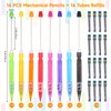 16Pcs Beadable Mechanical Pencils Bulk with 16 Lead Refills (8