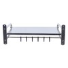 ILWorkTLs Wall Mounted Microwave Oven Rack,Stainless Steel Kitchen Shelf with