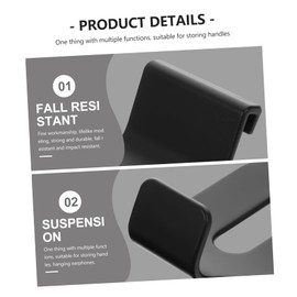 LABRIMP 6 Pcs x Over Ear Headset Mount Holder Game Controller Holder Headphone Hanger Hook Space-Saving Tidy Desk