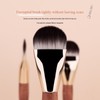Flat Foundation Brush for Liquid Makeup | Ultra Thin Liquid