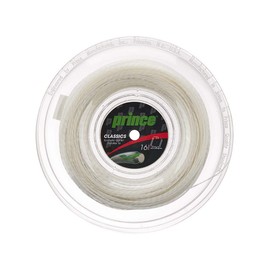 Prince Synthetic Gut w/Duraflex 16g White Tennis String Reel
