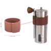 NentMent Manual Coffee Grinder Burr Hand Crank Holder Hanging Clip