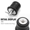 Anxingo 2 Pcs 1-1/4 Inch T-Handle Drain Plug,Twist and Seal