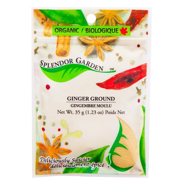 Splendor Garden Organic Ginger Ground 35g