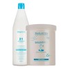 Kit Tratamiento Cabello Seco Salerm 21 Shampoo Mascarilla 1l