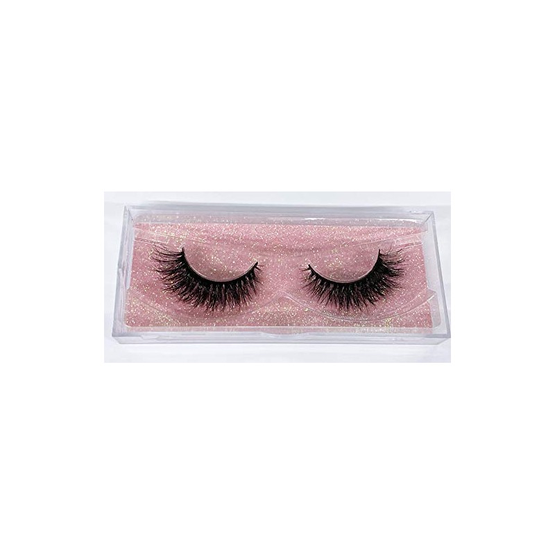 Alluring 3D Mink Lashes Reusable Strip, 100% Siberian Mink Fur