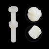 sourcing map 20 Pairs Nylon Screw Nut Assortment, M5x35mm Slotted