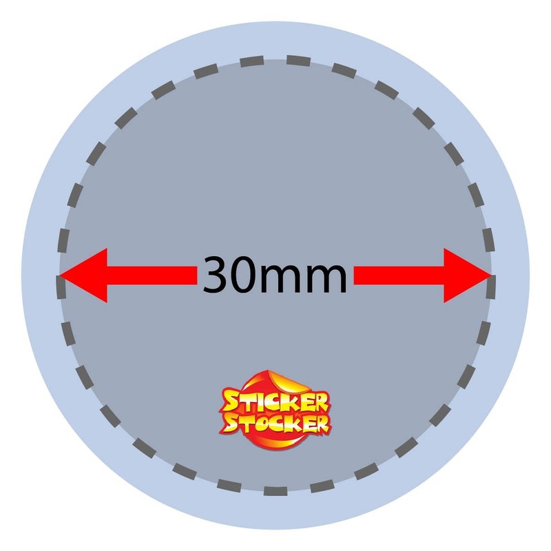 144 Suitable for Vegetarians - 30mm - Glossy Food Label
