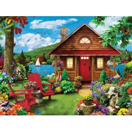Masterpieces 750 Piece Jigsaw Puzzle for Adults, Family, Or Kids - Waterfront - 18"x24"