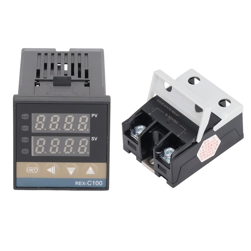 PID Thermostat Temperature Controller Set 0‑400℃ Thermostat Temperature Controller with