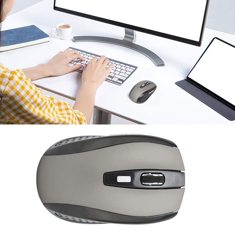 ciciglow - Wireless Mouse 2.4GHz 3 Levels DPI Adjustable Matte