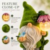 Solar Garden Gnome Light for Outdoor Decor – Resin LED