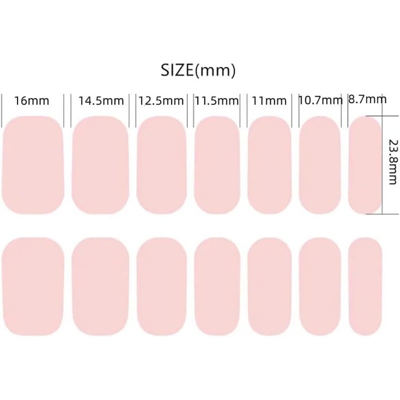 Gel Nail Seals, Sequin Series, For Hands, Includes Manicure Film,