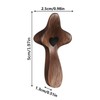 Prayer Wood, Hollow Heart Portable Prayer, Religious Keepsake for Home