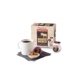 Moose Munch Milk Chocolate Peanut Butter Single-Serve Coffee by Harry & David (18 cups) Medium Roast