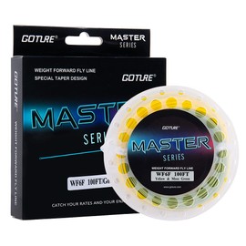 Goture Fly Line Weight Forward Floating / Double Welded Micro Loops / Fly Line for Freshwater Saltwater WF2 3 4 5 6 7 8 9 10 WT 90 100FT