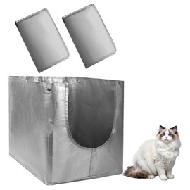 Liner F Compatible with Mod*kat Flip Litter Box,Reusable Flip-top Litter Box Liners F-Type,18.5 x 13.5 x 14H in (2 Pack)