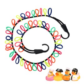 Rubber Duck Rope Holder for Car, Elastic Vehicle Interior Paracord Jeep Duck Holder Ducks Display Fixed Mount for Dashboard Organizer & Off-Road Accessories