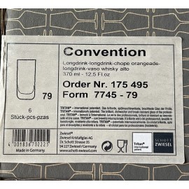 SCHOTT ZWIESEL Elegant Schott Zwiesel Triton Crystal Drink Glasses- Set Of 6