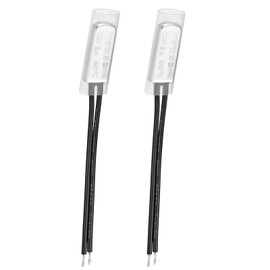 Rebower KSD9700 NO 60C Temperature Control Switch Thermostat Thermal Protector Switch - Normally Open/250V 5A/Metal/2Pcs
