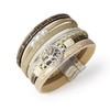 AIODE Tree of Life Boho Multilayer Leather Wrap Bracelet for