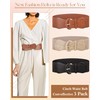 SATINIOR 3 Pieces Women Wide Belt for Dress Women Dress