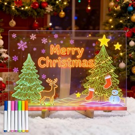 LED Note Board with Colors 5.9" x 5.9"