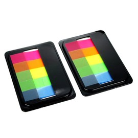 Operitacx 2 Sheets Self-stick Notes for Books Cute Memo Pads Mini Sticky Notes Blank Notepad Memo Notebook Blank Memo Pads Blank Notebook Small Memo Pads Tabs Memorandum Student Removable