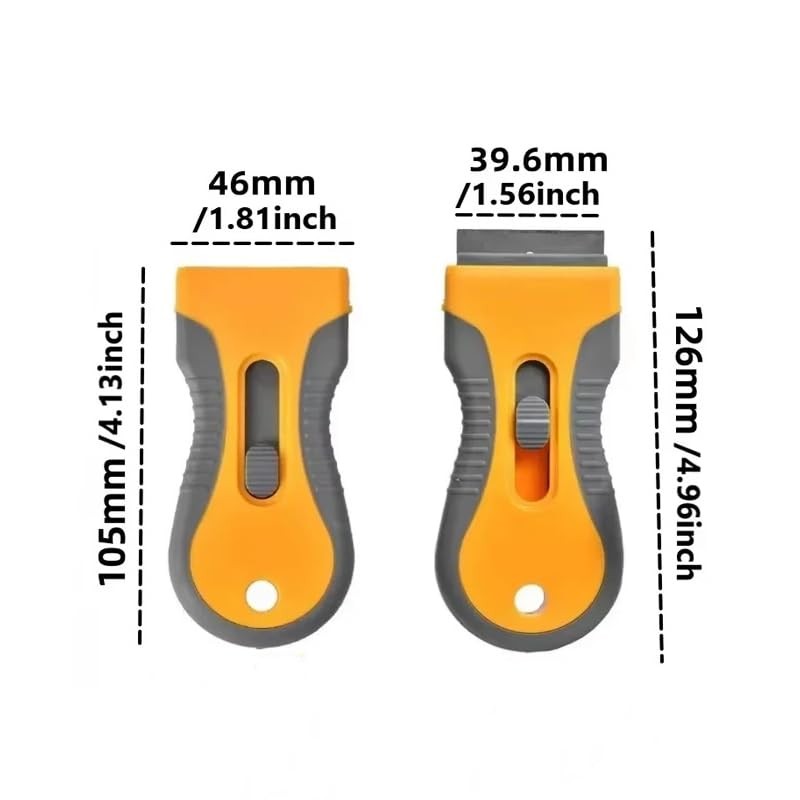 Glue Removal Blade Glass Oven Razor Scraper Plastic Handle Razor