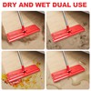 BOSHENG Flat Mop Pads, Reusable Mop Cleaning Refills, Microfiber Pads