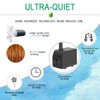 Submersible Pump 300GPH Ultra Quiet with Over Heating Protection 6ft