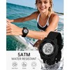 F.ZEGAO Digital Watch Womens with Stopwatch Alarm, 10ATM Waterproof Watches