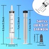 50 x 5 ml plastic syringes with caps, 5 ml