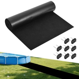 CIEOVO Pools Floor Protector Pathways Mat, Absorbent Slip-Proof Backing Spa Pool Ground Pad Ground Walkways for Above Ground Pools Protecting Pools Lawns