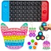 HOOLYUK Pop Fidget Toy Pack, Push Bubble Fidget Sensory Toy