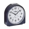 Atlanta Wecker ohne Ticken Quarz Analog Blau - 1932-5