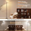 PreeOtti Floor Lamps for Living Room, 40W/2400LM Rotatable LED Floor