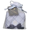 Coolia Towel Initial Towel with Ribbon H 03160