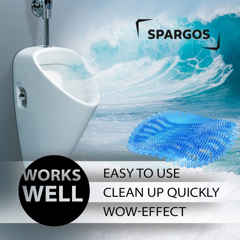 Urinal Screen Deodorizer (12 Pack) Urinal Cakes Anti-Splash Toilet Smell