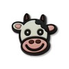 Super Cute Chunky Baby Cow Head Croc Charm - Farm