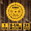 DEWALT Circular Saw Blade, 8-1/4 Inch, 24 - Tooth (DWA281424)